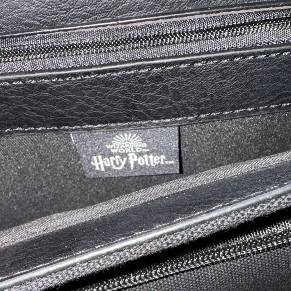 Wizarding World Of Harry Potter Black Messenger/Laptop Bag with Striped Strap